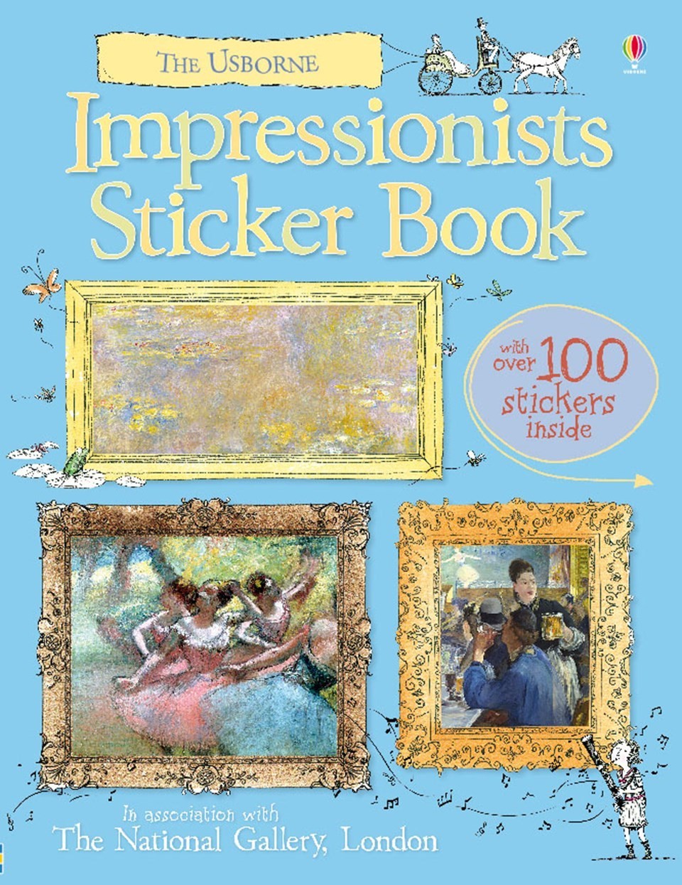 Impressionists sticker book