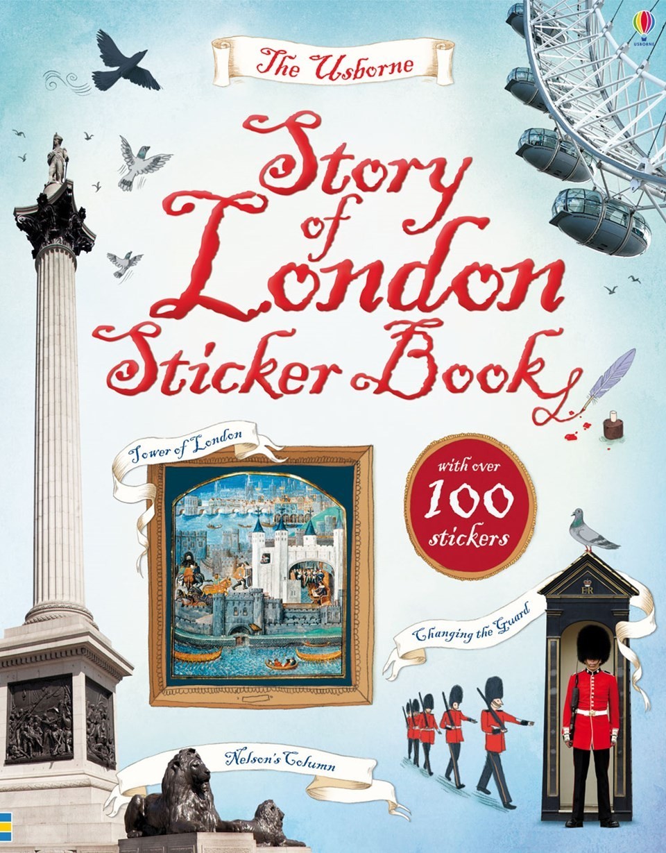 Story of London sticker book