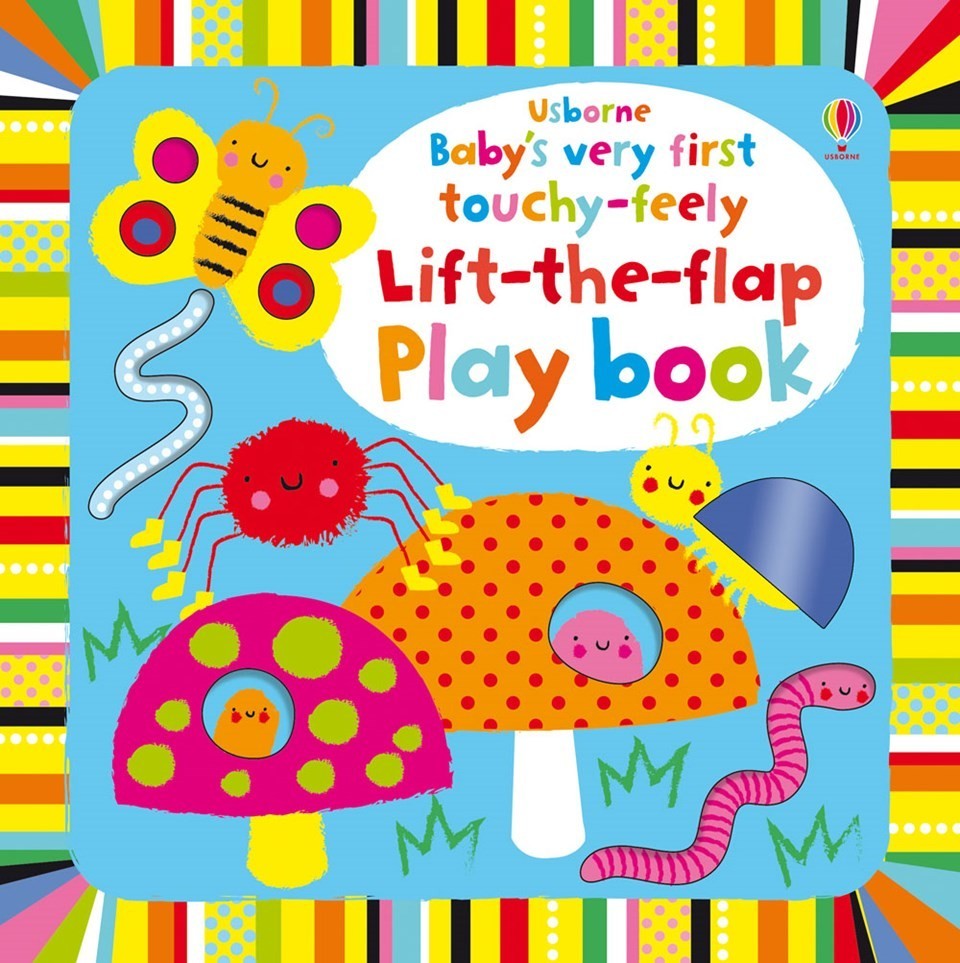 Baby\'s very first touchy-feely lift-the-flap play book