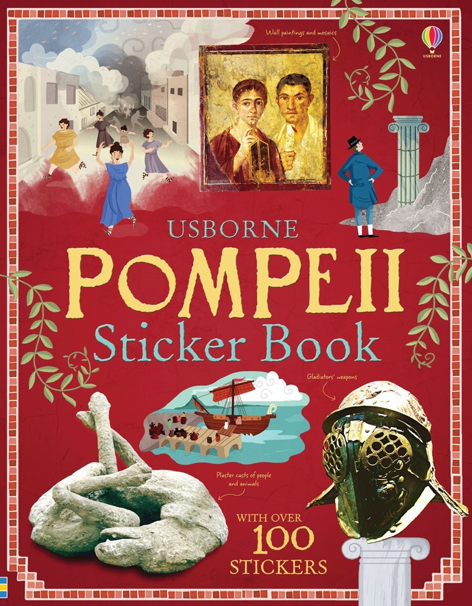 Pompeii sticker book