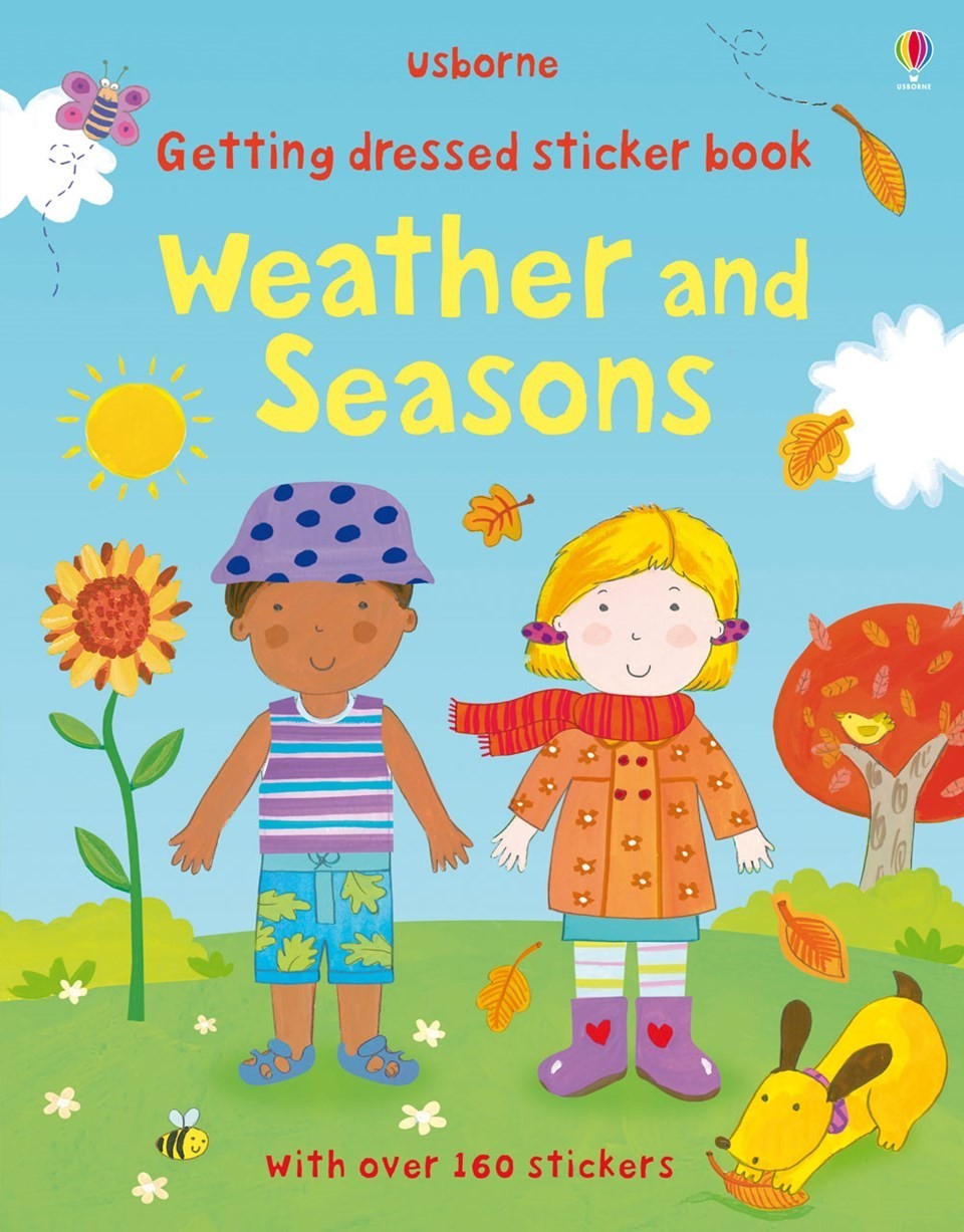 Getting dressed sticker book: Weather and seasons