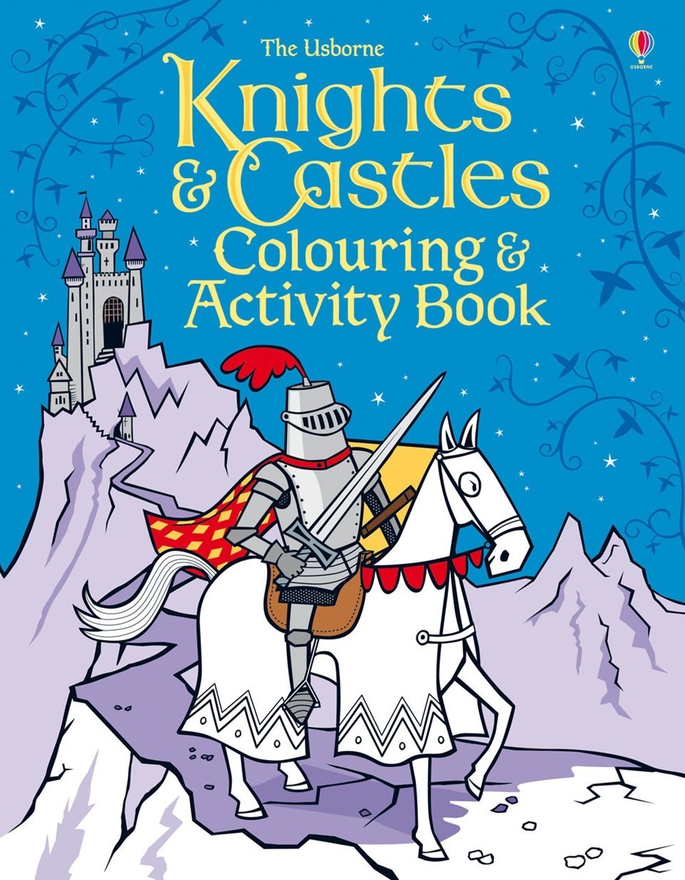 Knights and castles colouring and activity book