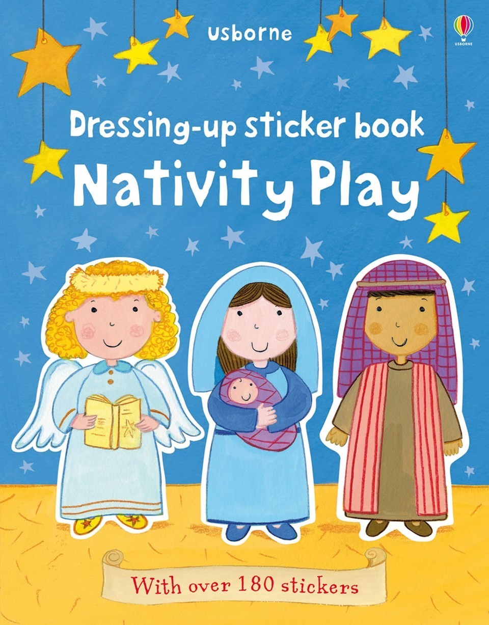 Dressing up sticker book: Nativity play