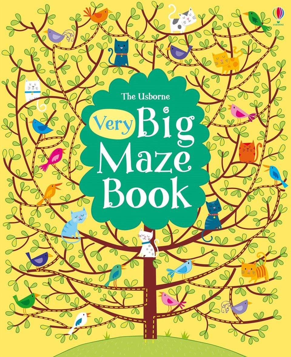 Very big maze book