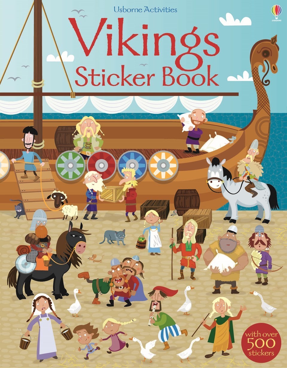 Vikings sticker book