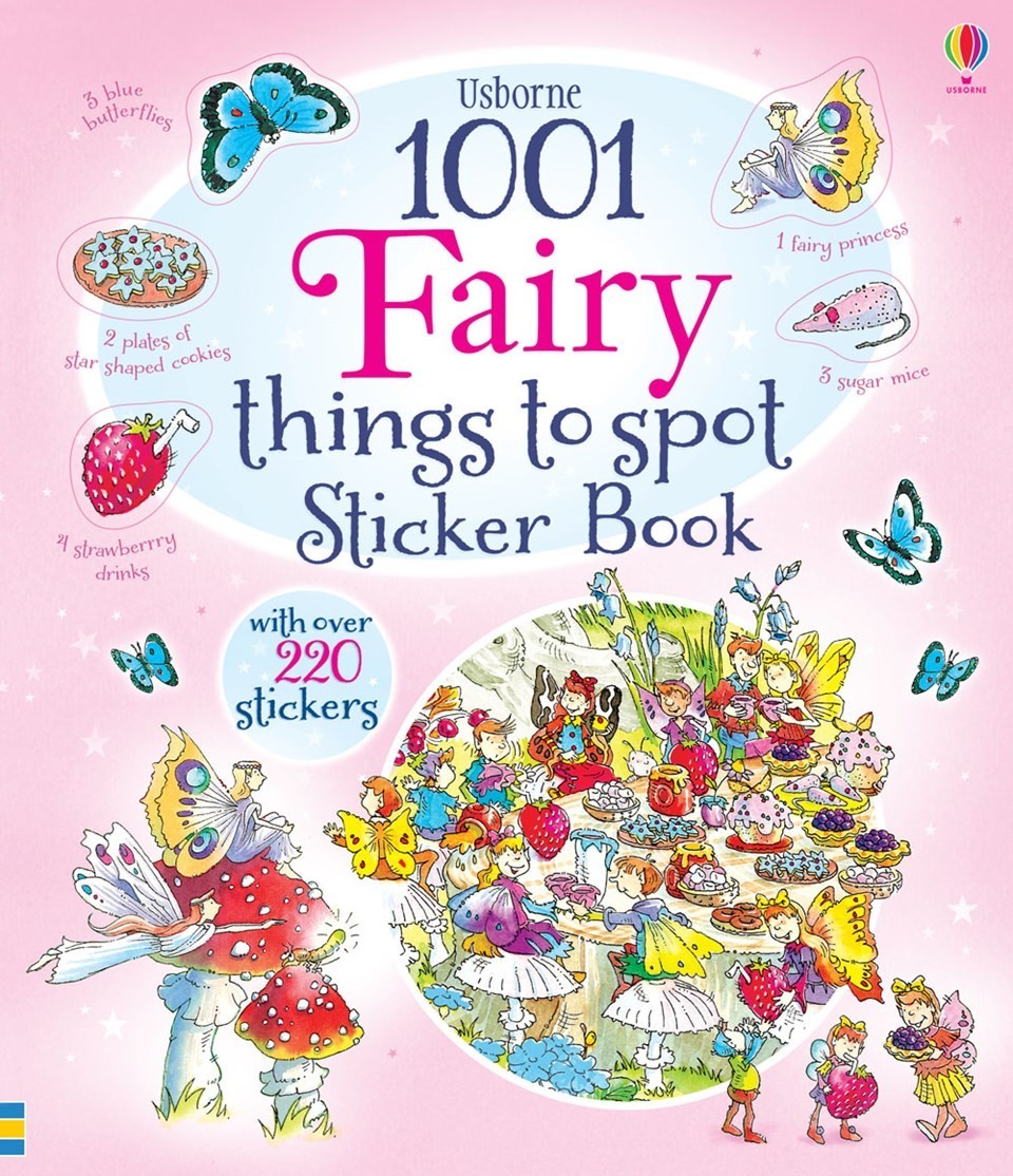 1001 fairy things to spot sticker book