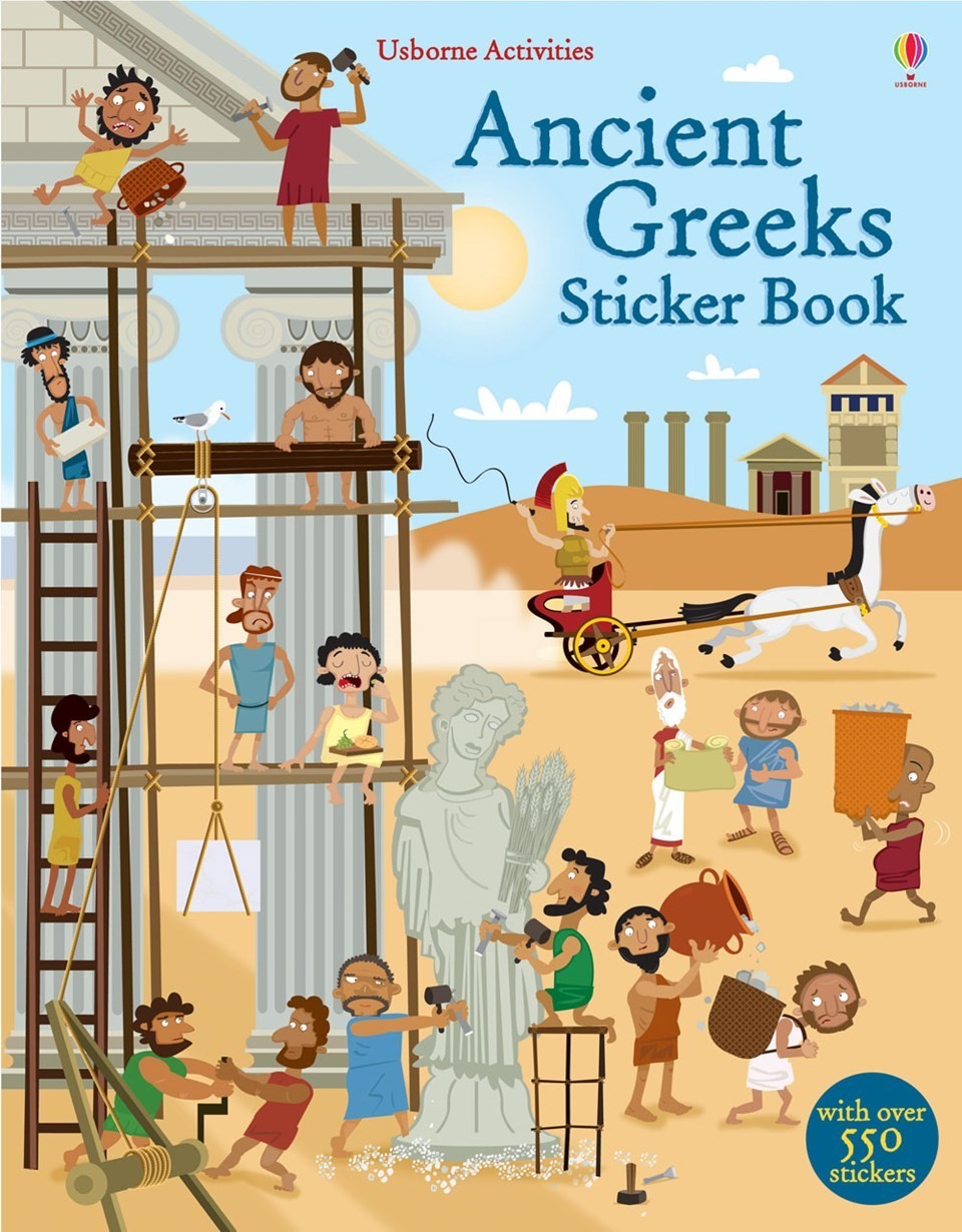 Ancient Greeks sticker book