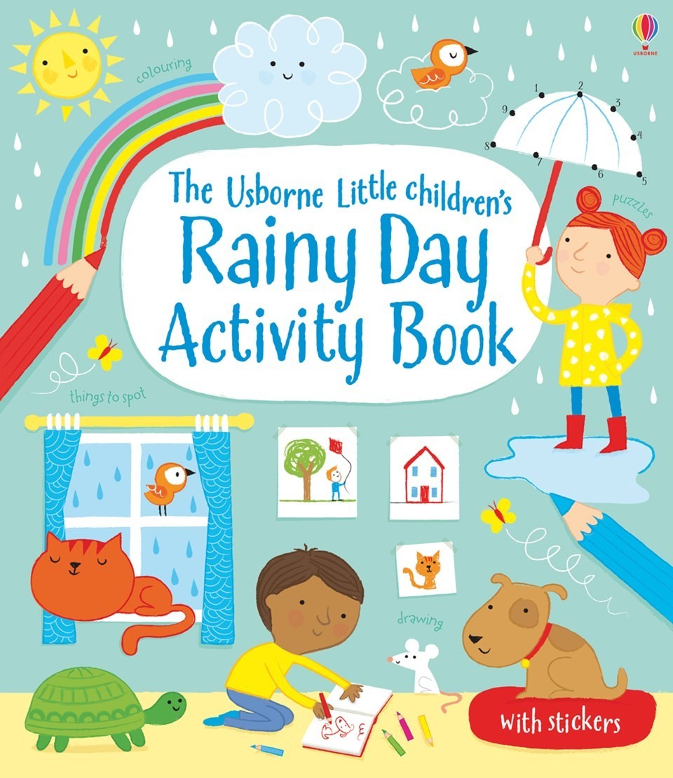 Little children\'s rainy day activity book