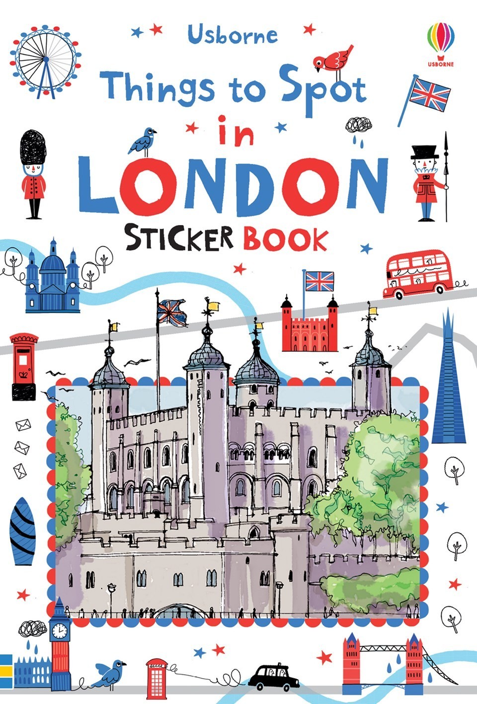 Things to spot in London sticker book