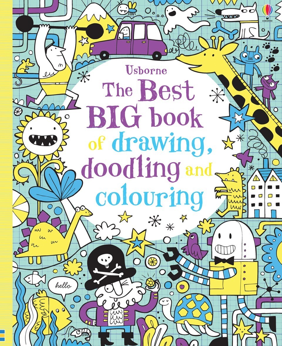 The best big book of drawing, doodling and colouring
