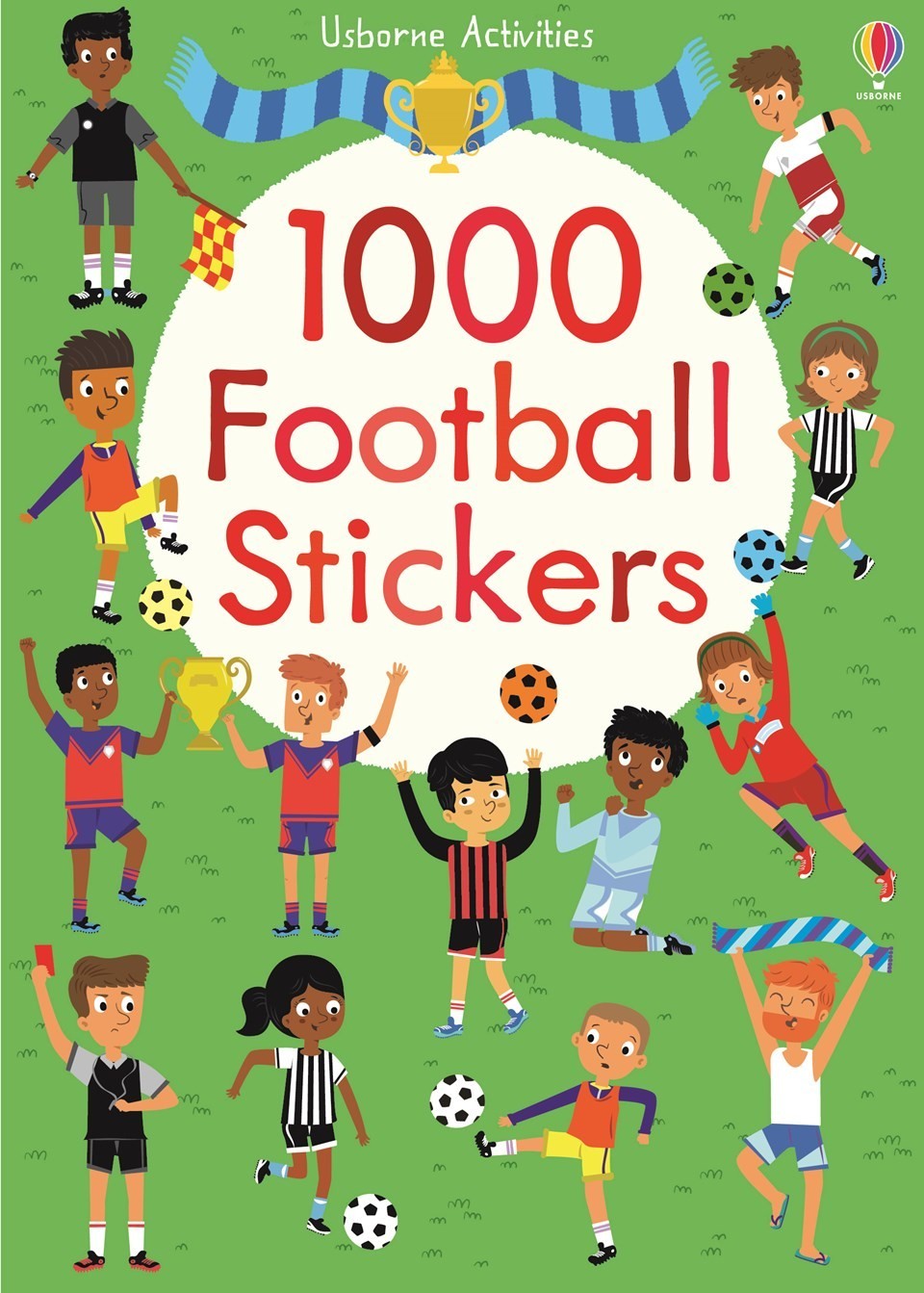 1000 football stickers