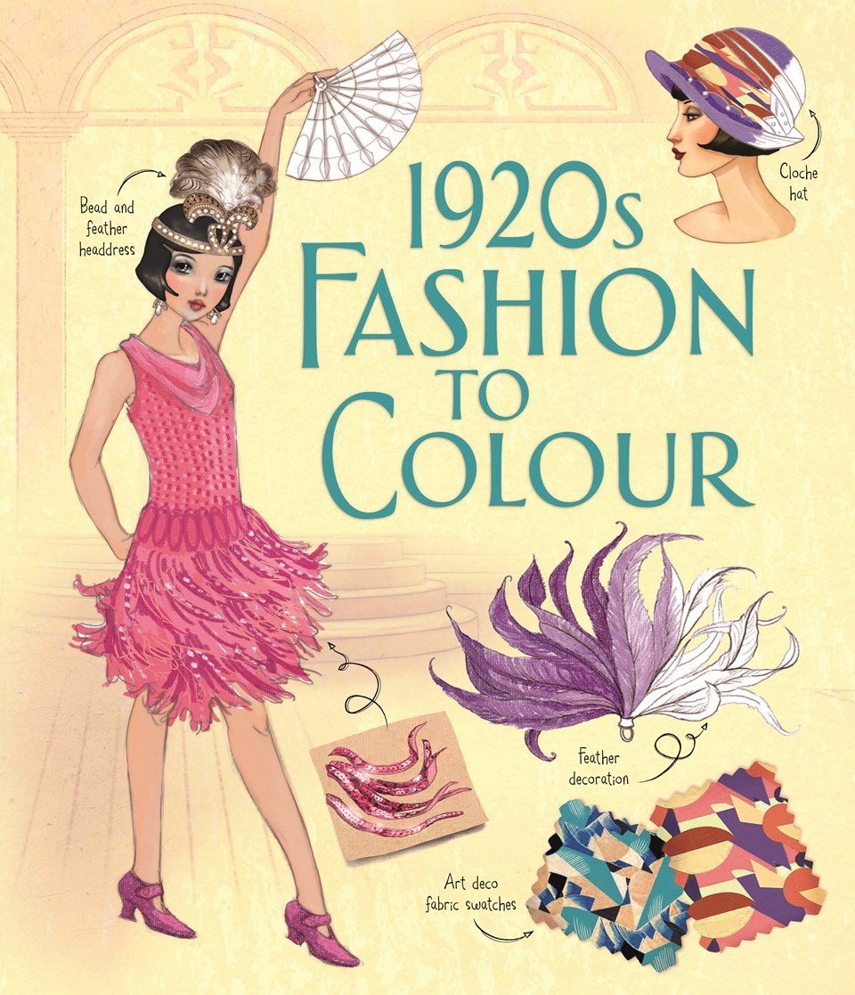 1920s fashion to colour