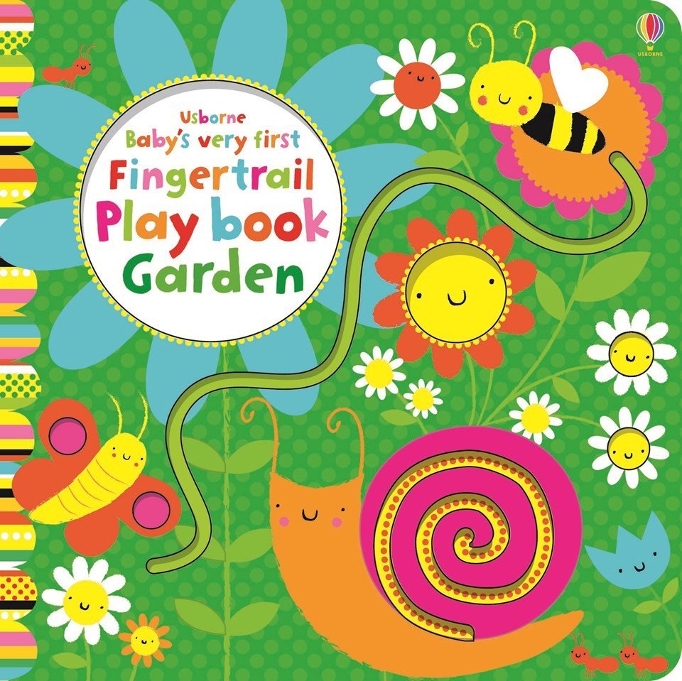 Baby\'s very first fingertrail play book garden