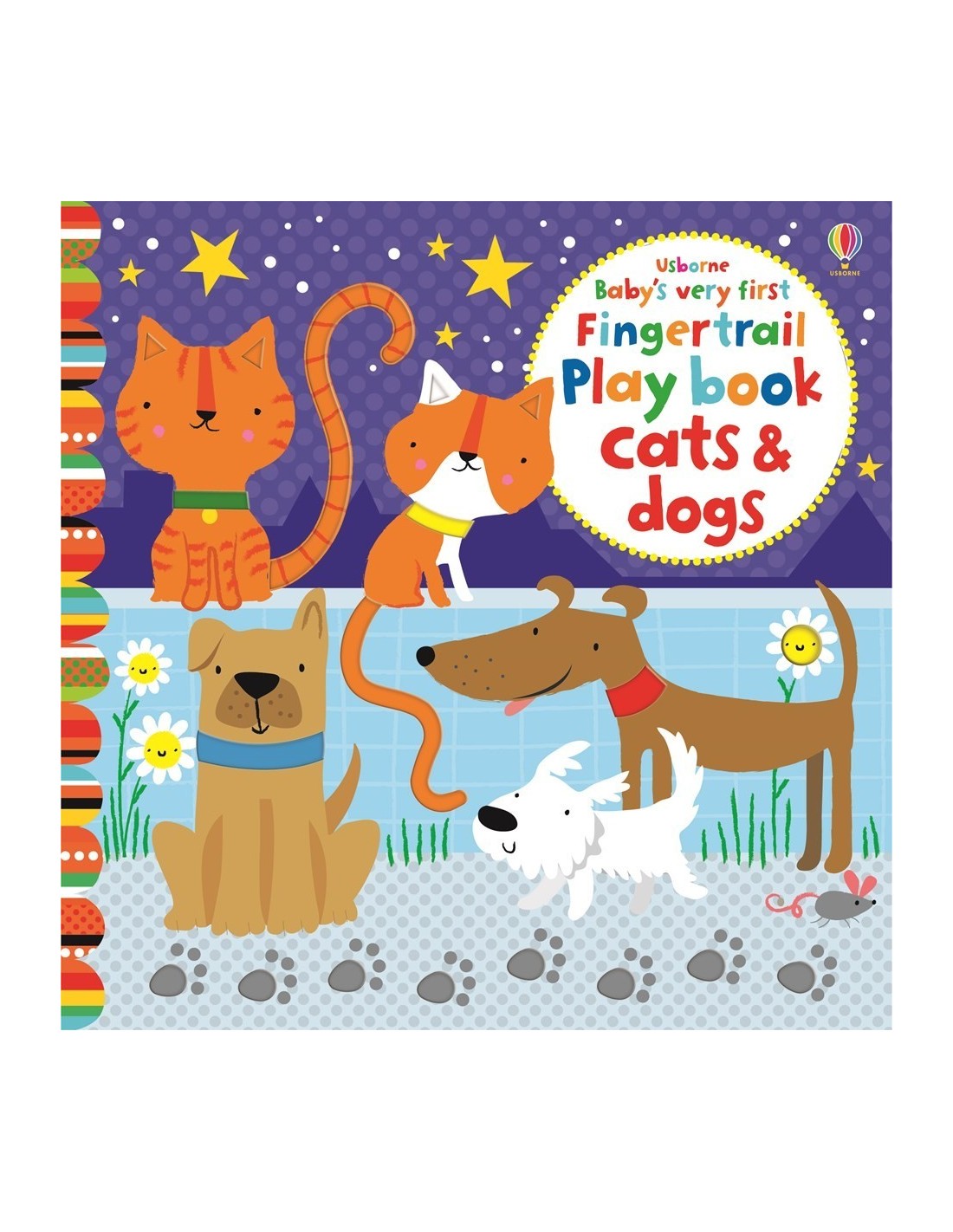 Baby's very first fingertrail play book cats and dogs