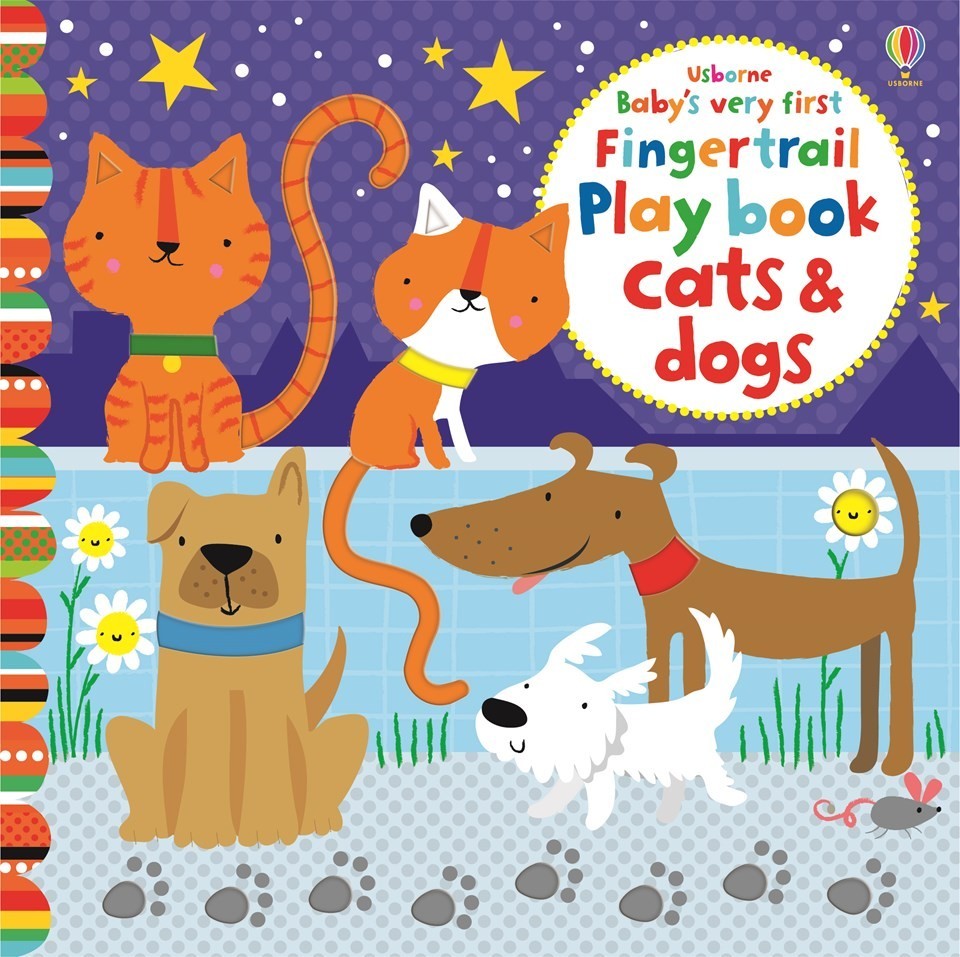 Baby\'s very first fingertrail play book cats and dogs