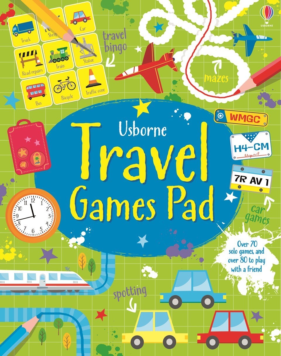 Travel games pad