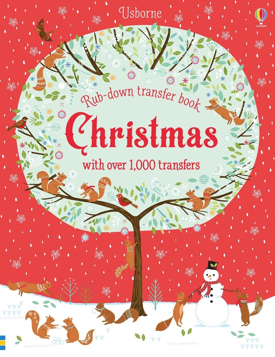 Christmas Rub-down Transfer book