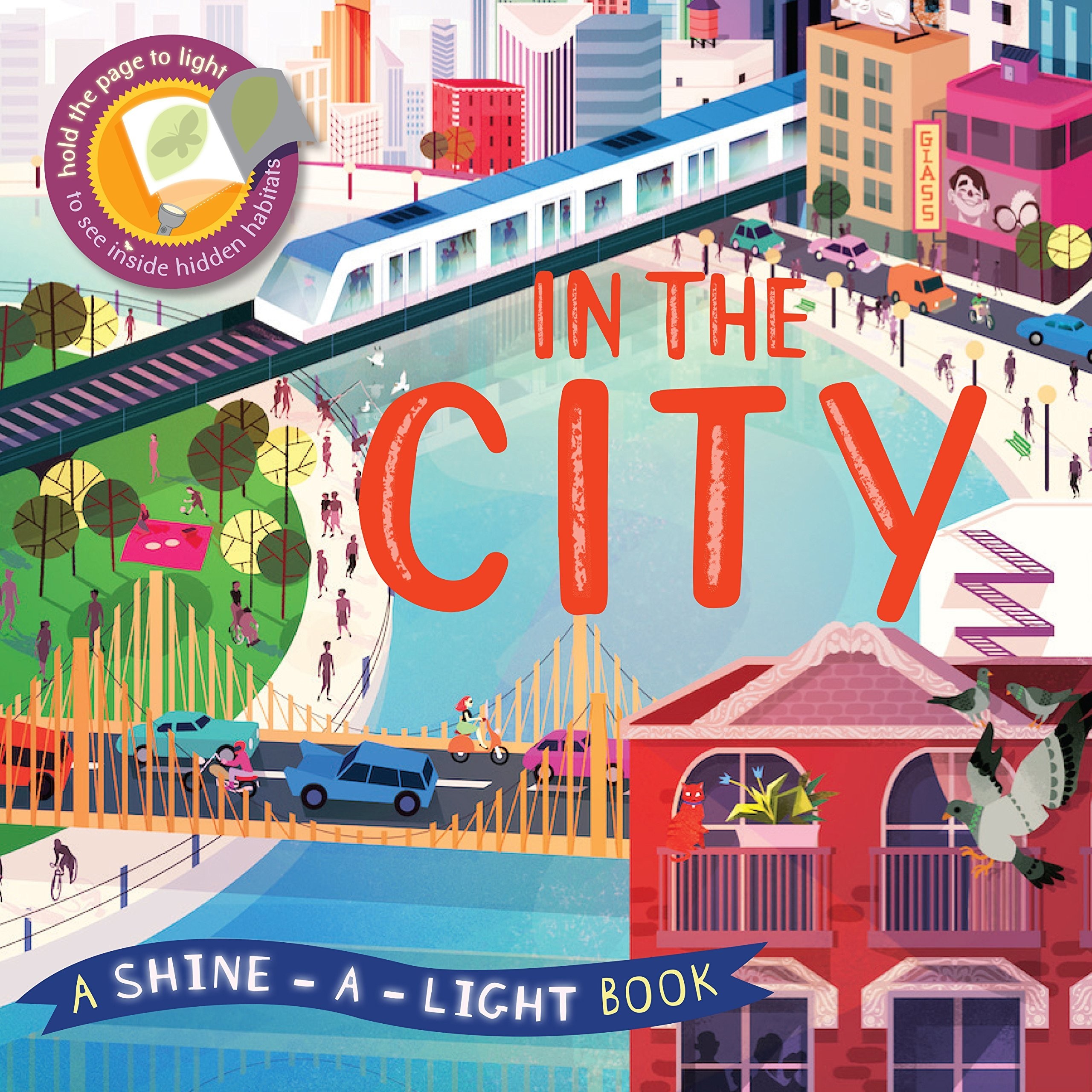 In The City : A shine-a-light book