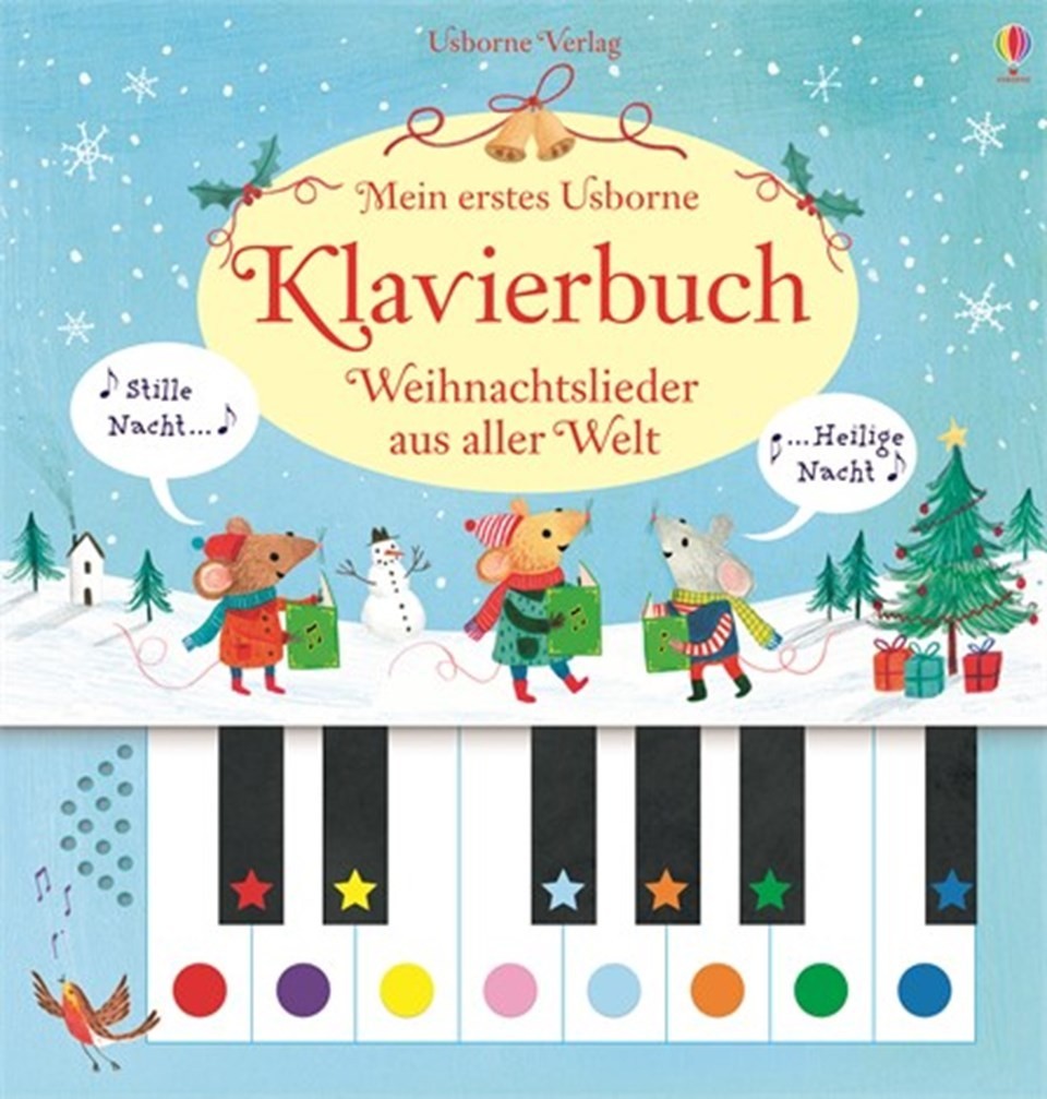 Mein erstes Usborne-Klavierbuch: Weihnachtslieder aus aller Welt