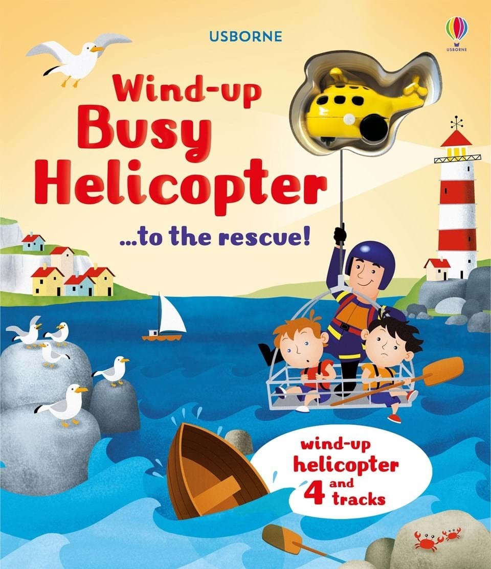 Wind-up busy helicopter...to the rescue