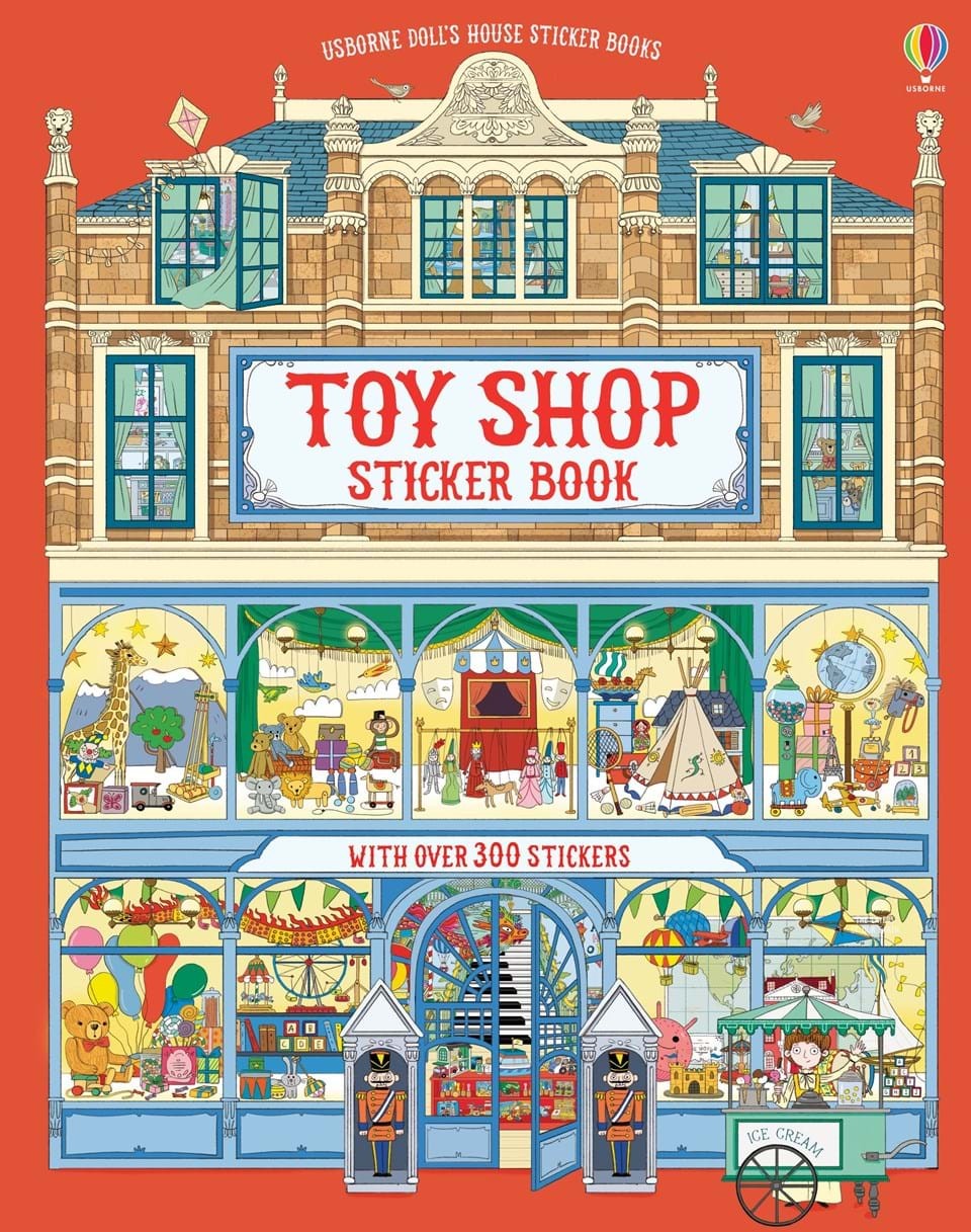 Doll\'s house sticker book: Toy shop