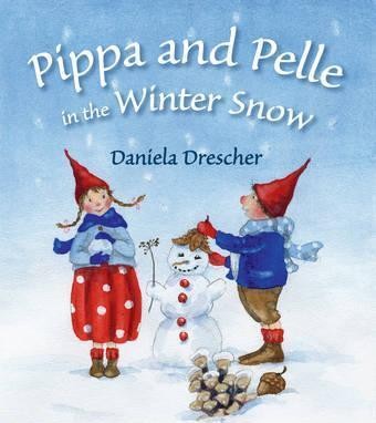 Pippa and Pelle in the Winter Snow