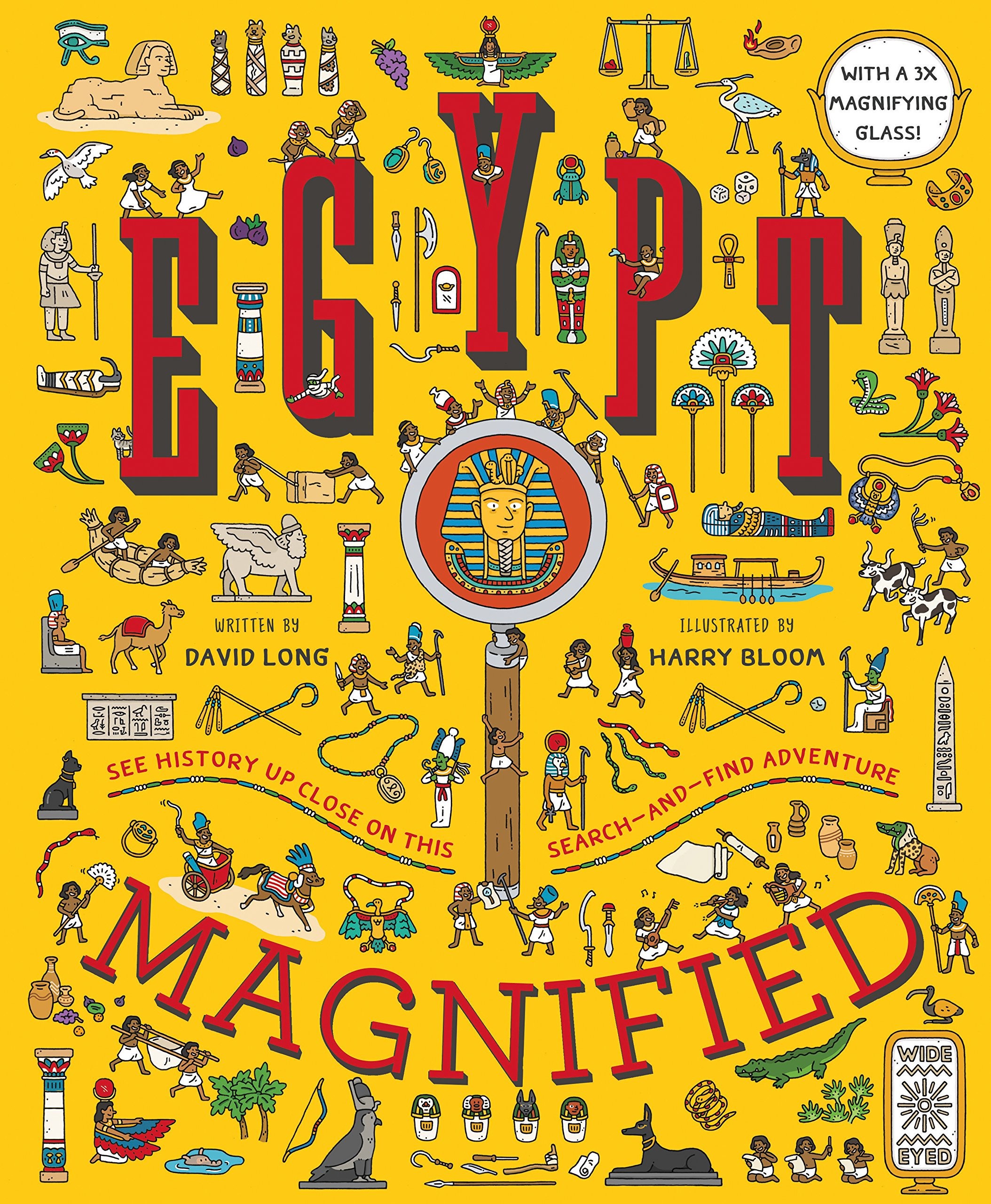 Egypt Magnified : With a 3x Magnifying Glass