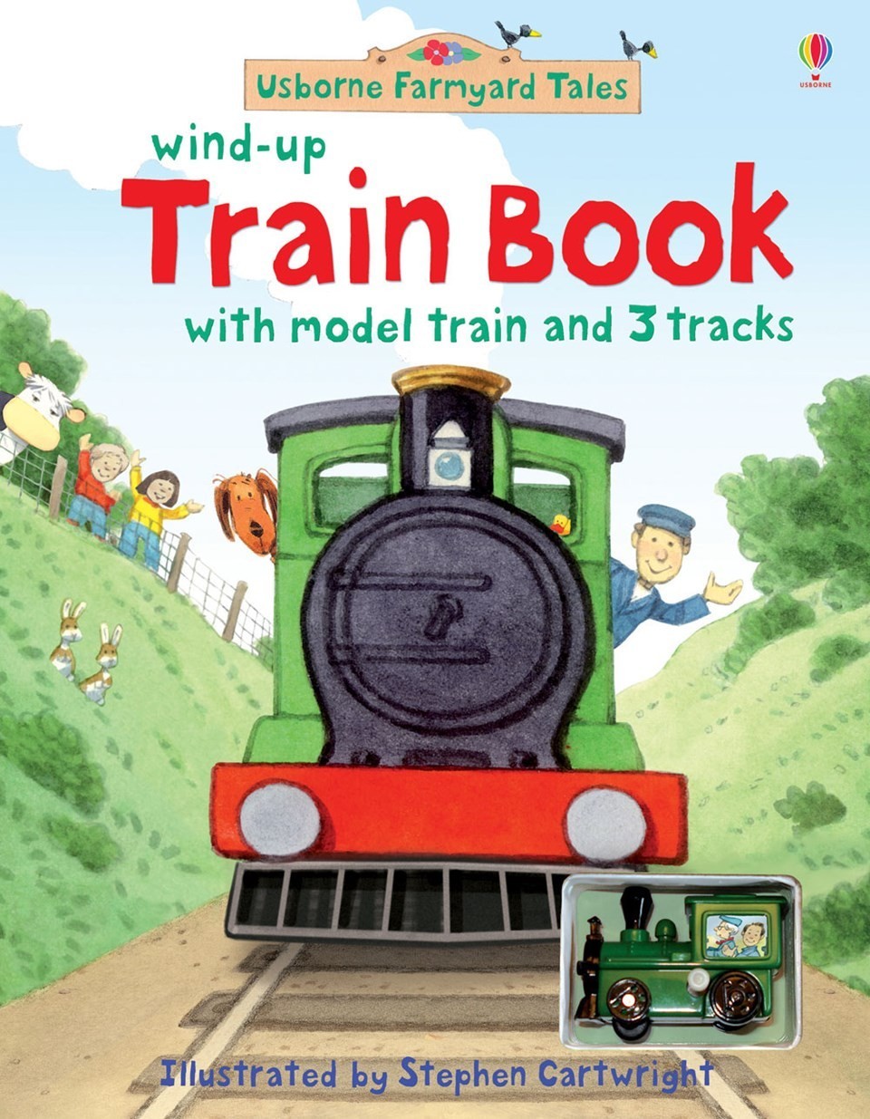 Wind-up train book