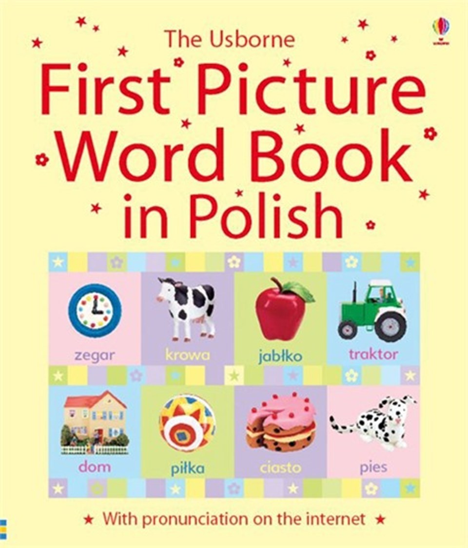 First picture word book in Polish
