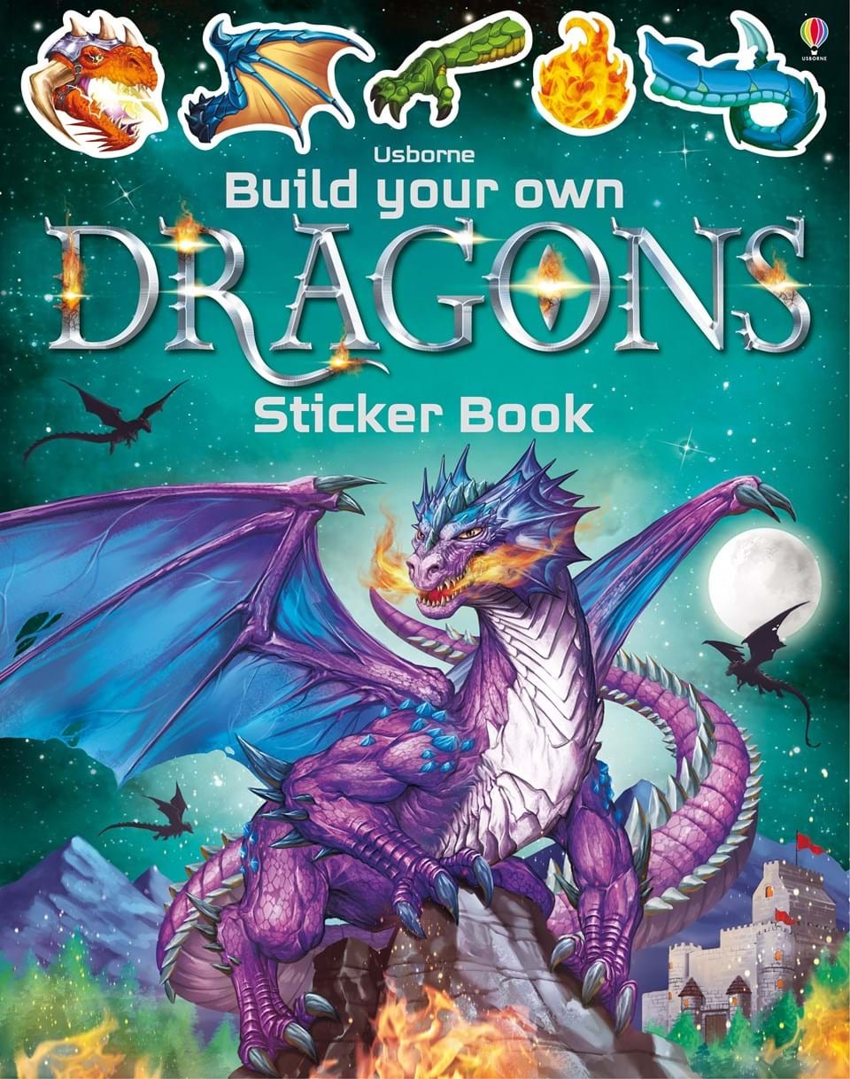 Build Your Own Dragons Sticker Book