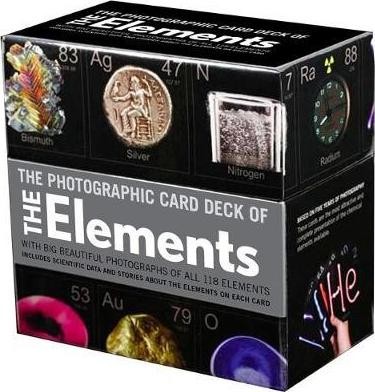 Photographic Card Deck Of The Elements : With Big Beautiful Photographs of All 118 Elements in the Periodic Table