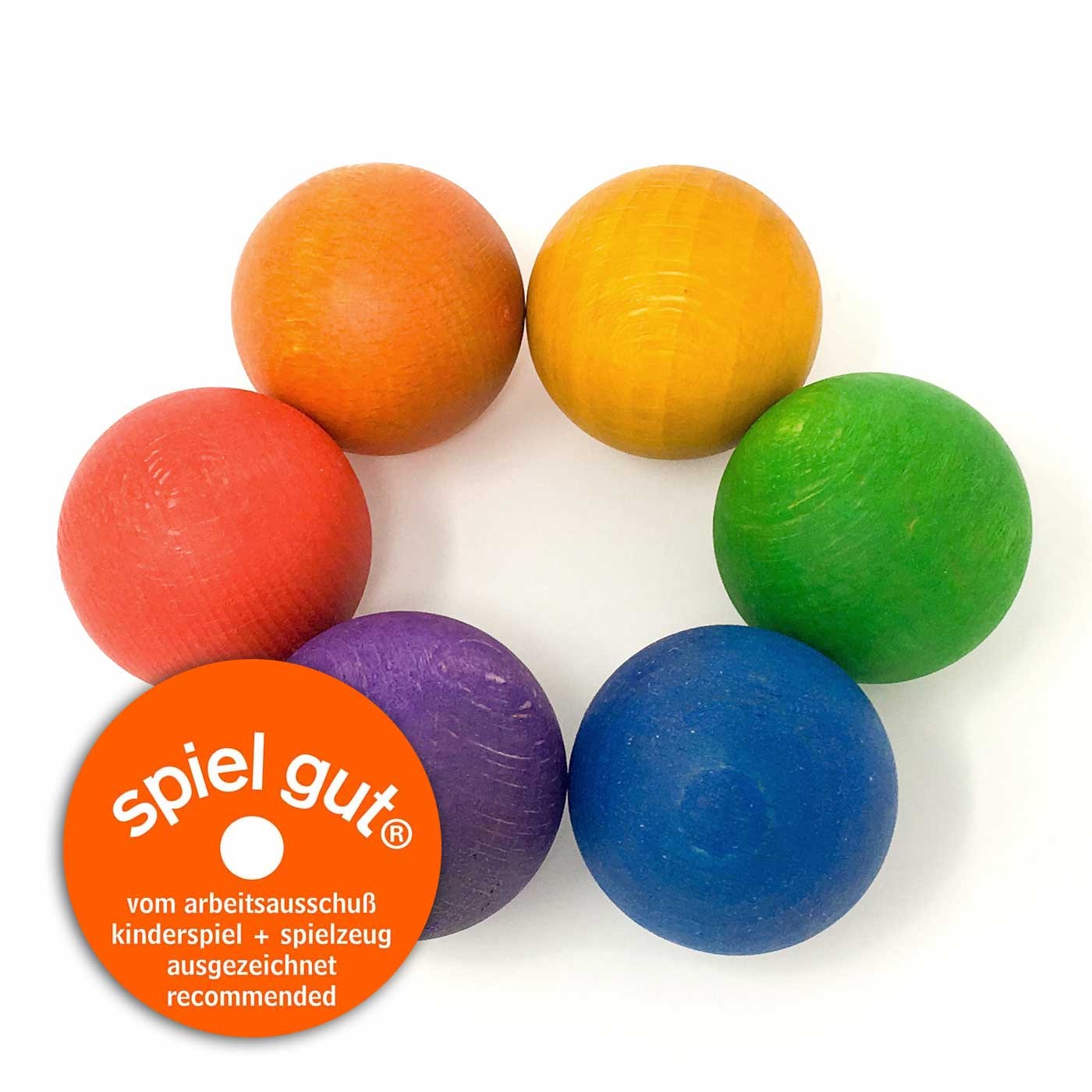 GRAPAT 6 x balls (6 colors)