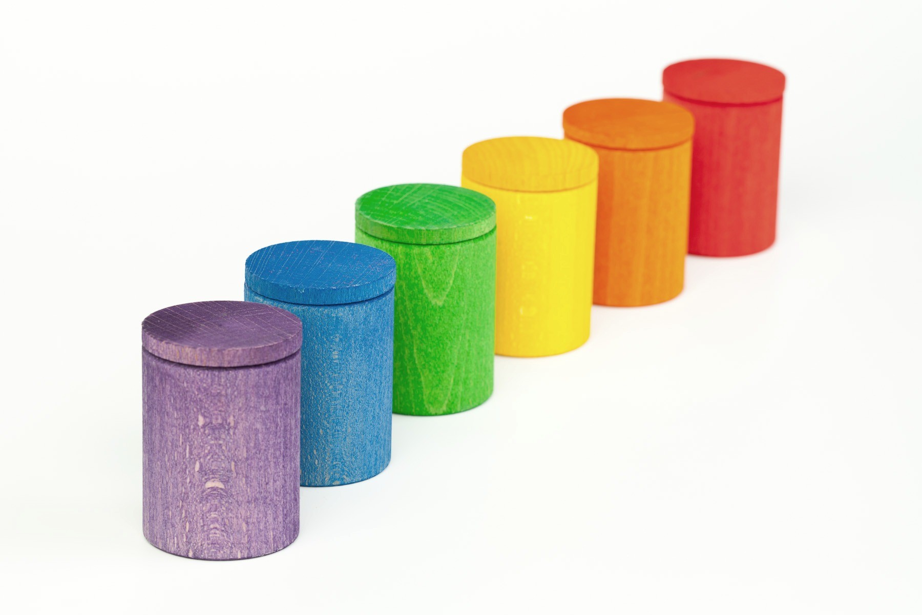 GRAPAT 6 coloured cups with cover