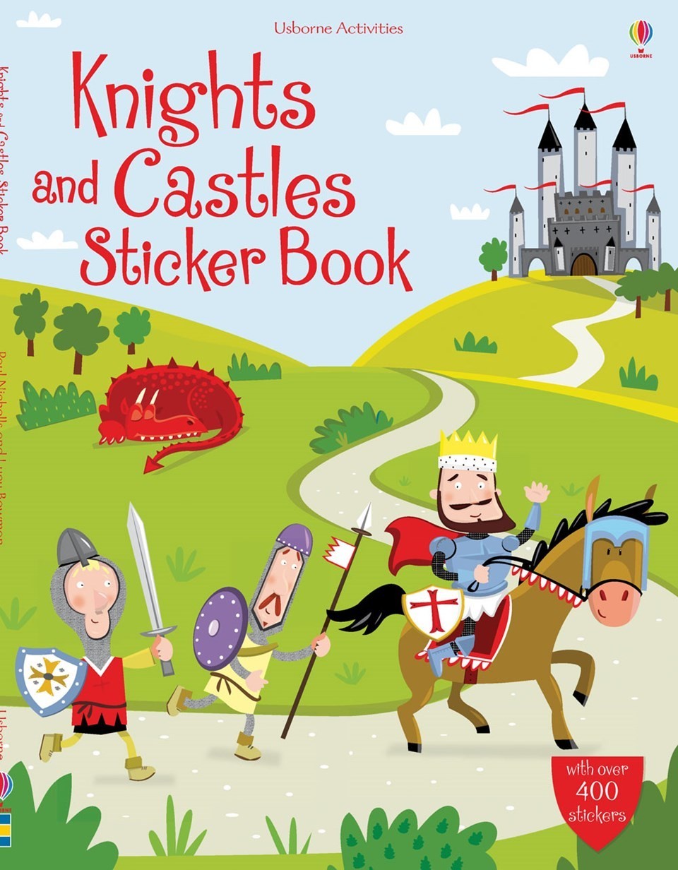 Knights and castles sticker book