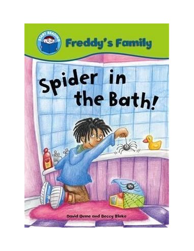 Start Reading: Freddy's Family: Spider In The Bath!