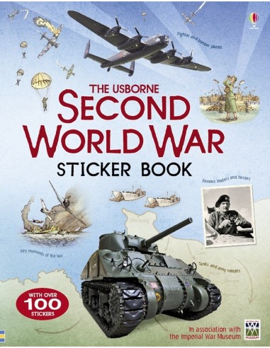 Second World War sticker book