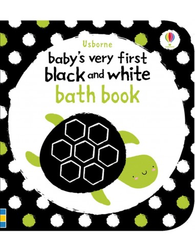 Black and white bath book