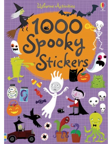 1000 spooky stickers