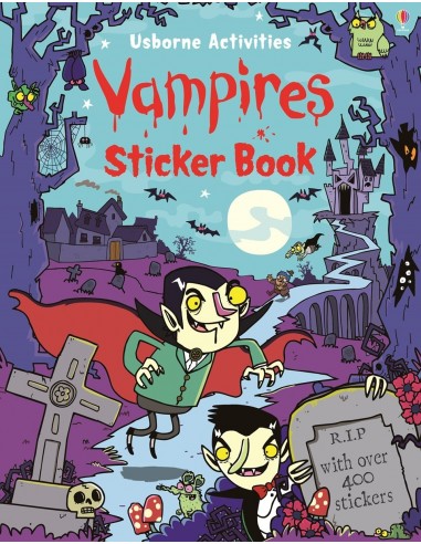 Vampires sticker book