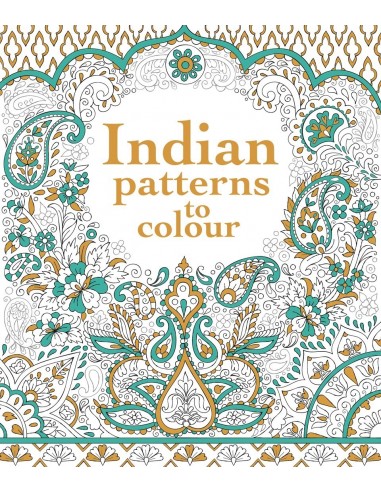 Indian patterns to colour
