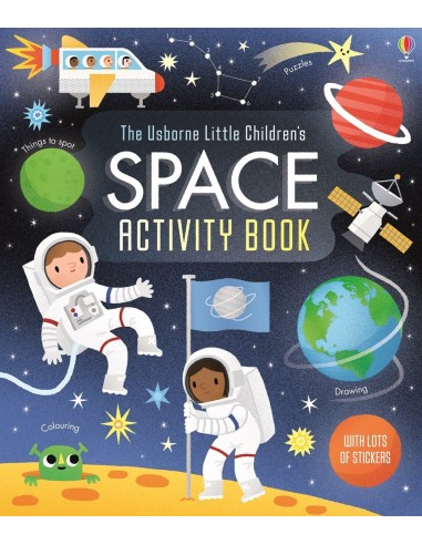 Little children's space activity book