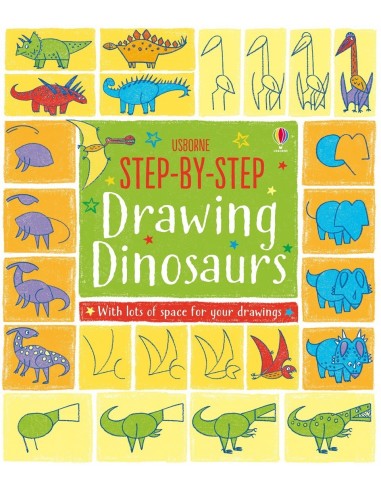 Step-by-step drawing dinosaurs