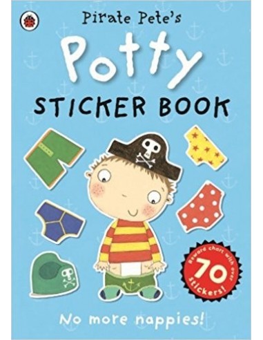 Pirate Pete potty sticker book