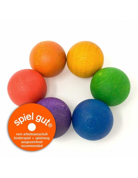 6 x balls (6 colors)