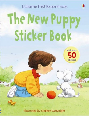 The new puppy sticker book