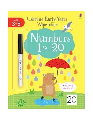 Early Years Wipe-Clean Numbers 1 To 20