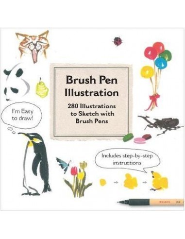 Brush Pen Illustration : More Than 200 Ideas for Drawing with Brush Pens